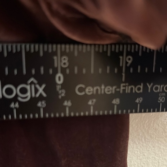 Ann Taylor LOFT Velvet Purple Puff Sleeve Fitted Blouse Small Whimsigoth - Picture 11 of 12